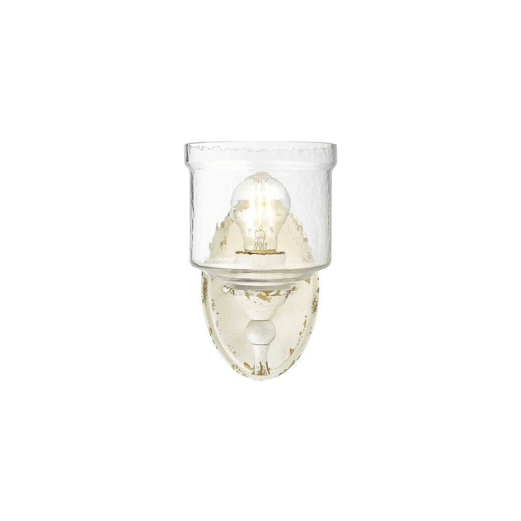 Golden - 0806-1W AI-HWG - One Light Wall Sconce - Keating - Antique Ivory
