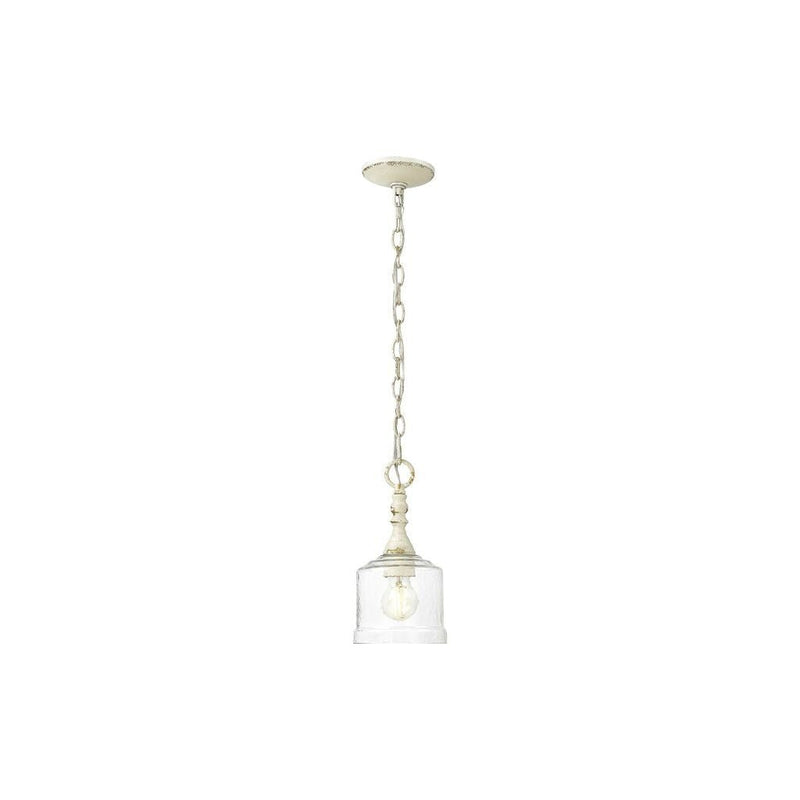 Golden - 0806-M1L ABI-HWG - One Light Mini Pendant - Keating - Antique Black Iron