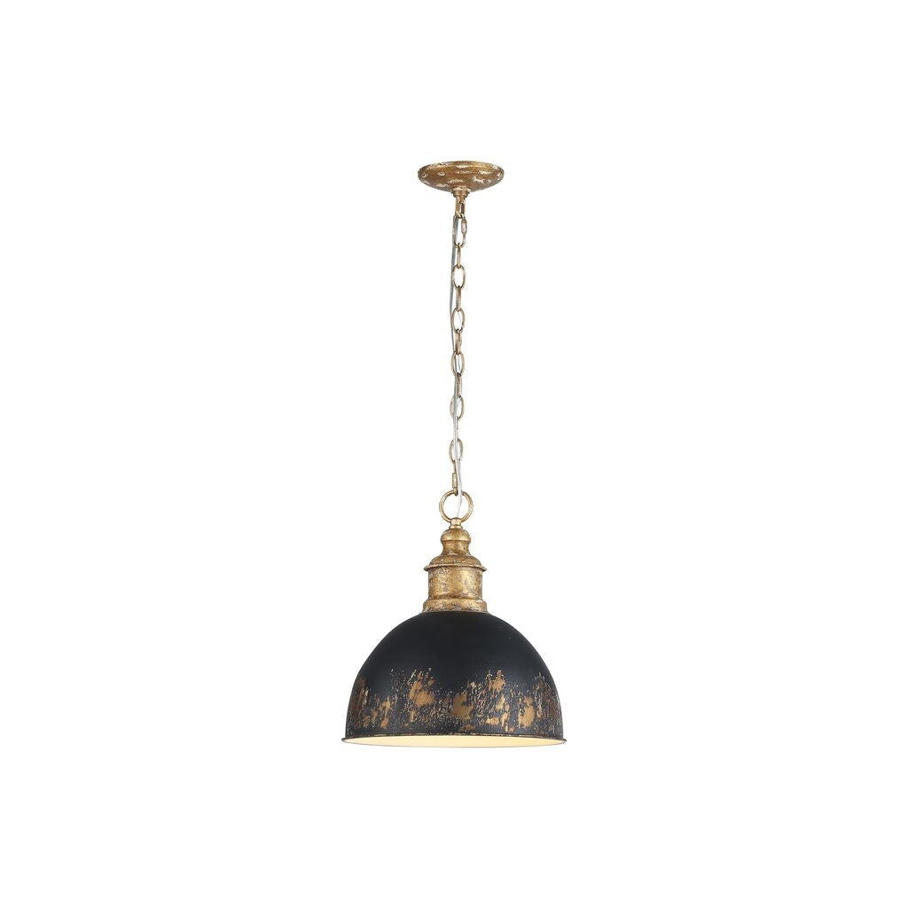 Golden - 0809-M VG-WBI - One Light Pendant - Alison - Vintage Gold