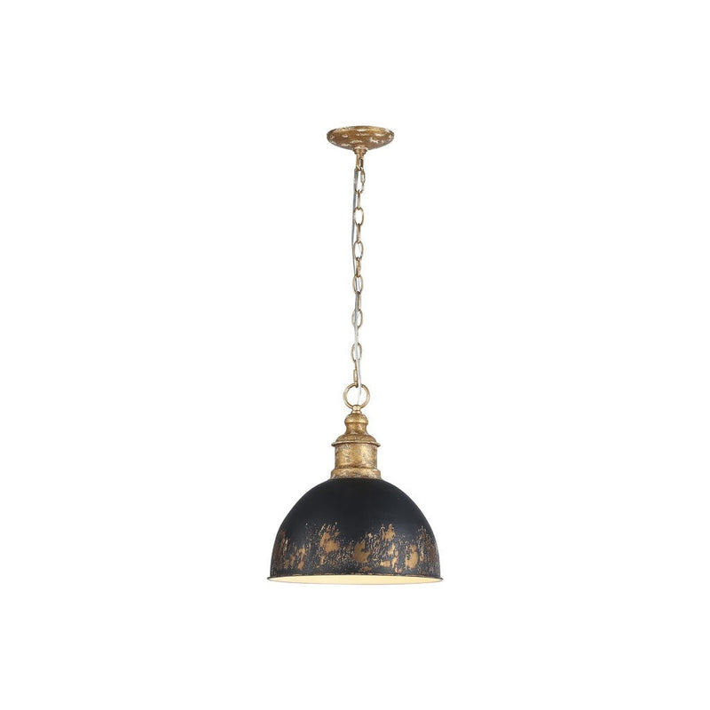 Golden - 0809-M VG-WBI - One Light Pendant - Alison - Vintage Gold