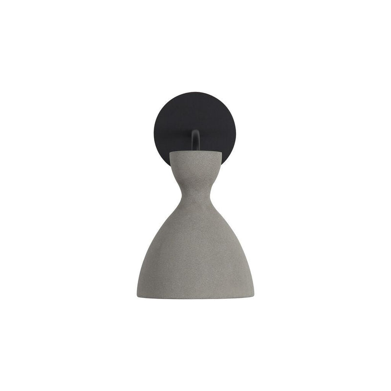 Golden - 2173-OWL GCT - LED Outdoor Wall Sconce - Aethera - Grey Cement