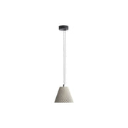 Golden - 2419-10 GCT - LED Pendant - Clarus - Grey Cement