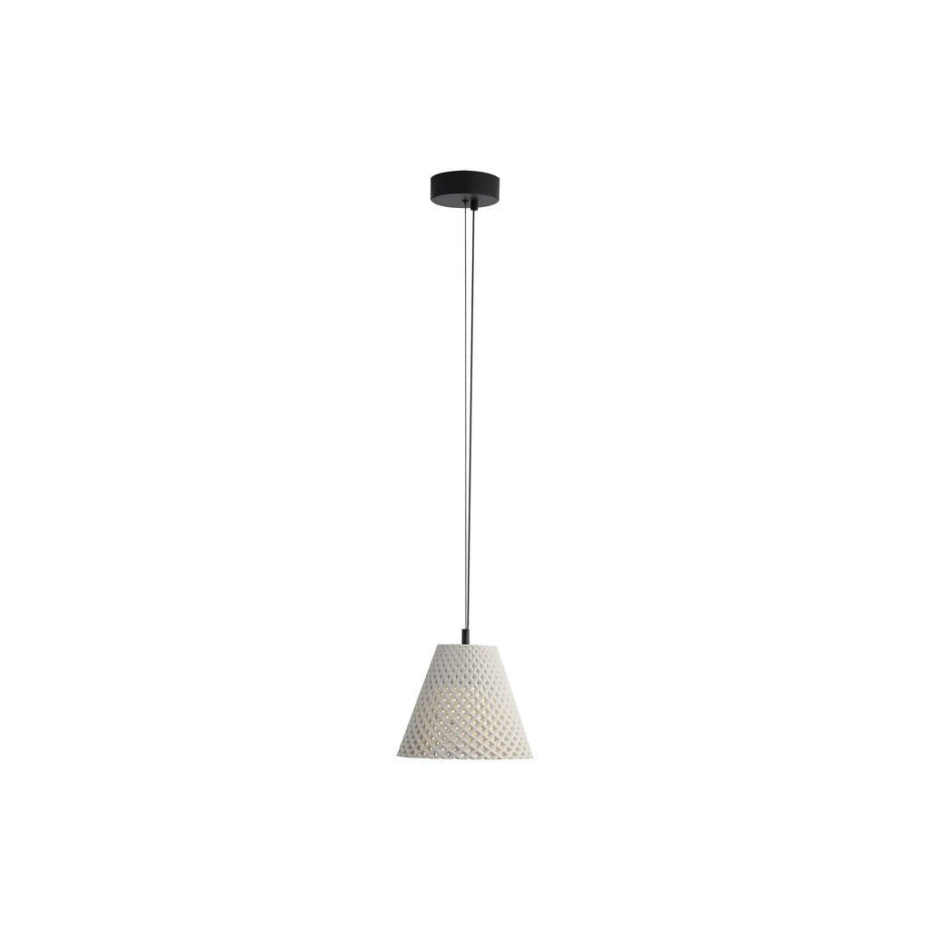 Golden - 2419-10 WCT - LED Pendant - Clarus - White Sandstone Cement