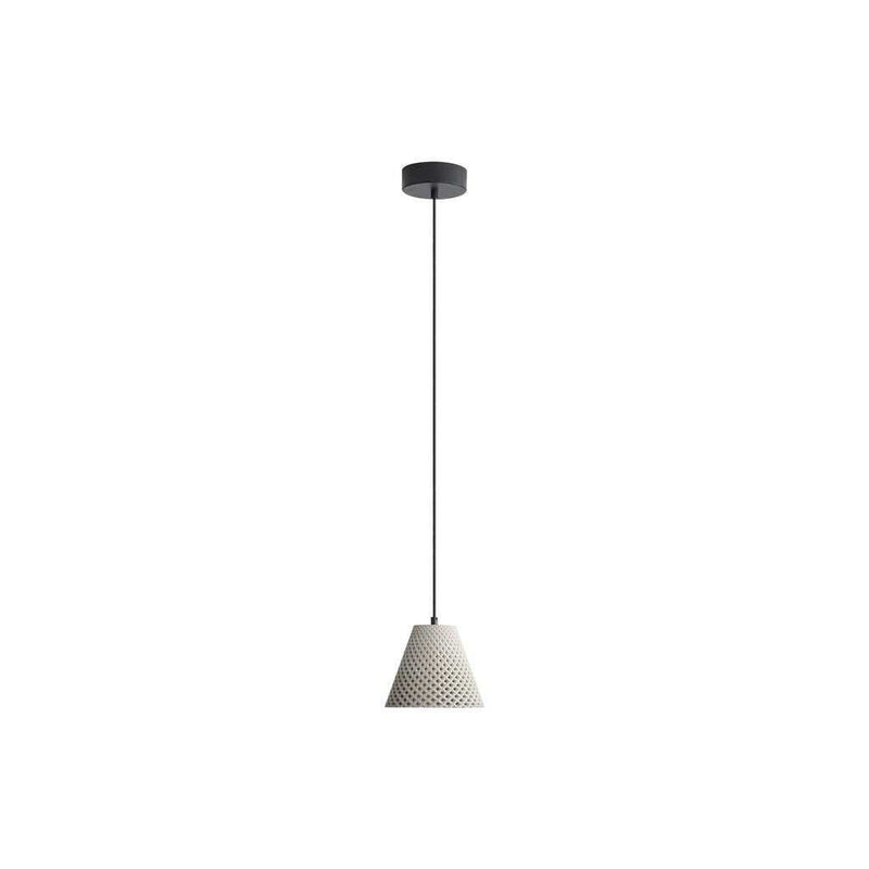 Golden - 2419-8 GCT - LED Pendant - Clarus - Grey Cement
