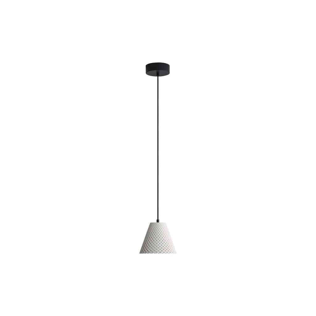 Golden - 2419-8 WCT - LED Pendant - Clarus - White Sandstone Cement