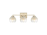 Golden - 3094-BA3 BCB-ALA - Three Light Bath Vanity - Elliott - Brushed Champagne Bronze