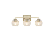 Golden - 3094-BA3 BCB-RIB - Three Light Bath Vanity - Elliott - Brushed Champagne Bronze