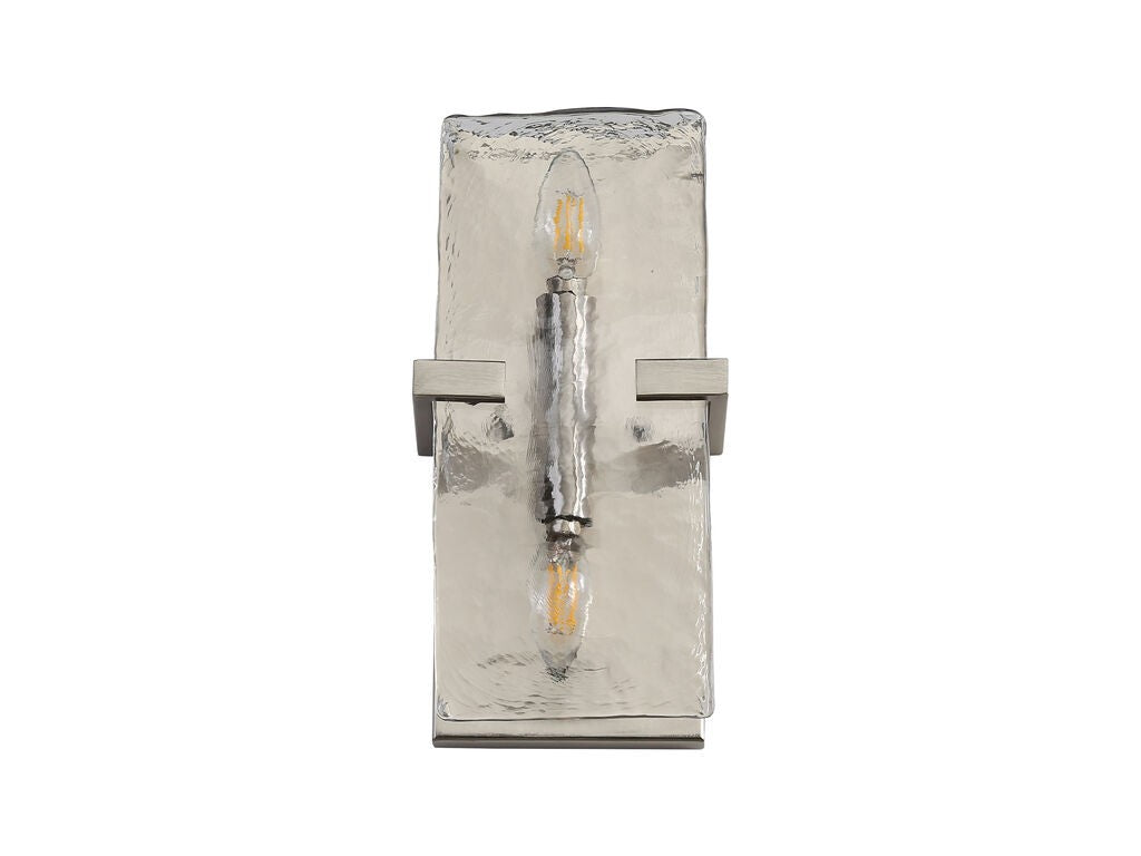 Golden - 3164-WSC PW-HWG - Two Light Wall Sconce - Aenon - Pewter