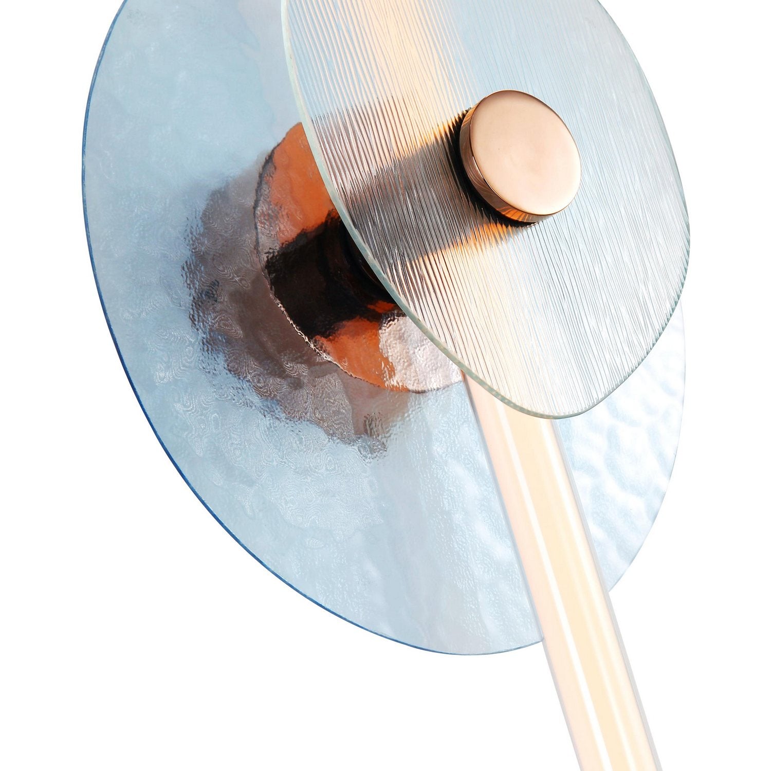 Golden - 3882-39 RG BL-CL - LED Wall Sconce - Colorella - Rose Gold