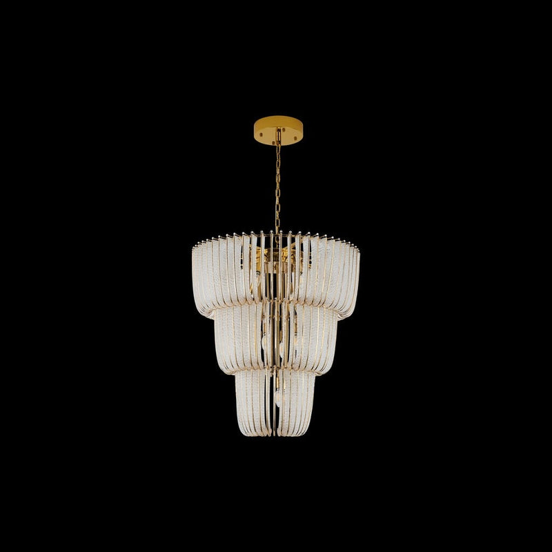 Golden - 4285-17 TG - 17 Light Chandelier - Shahi - Titanium Gold