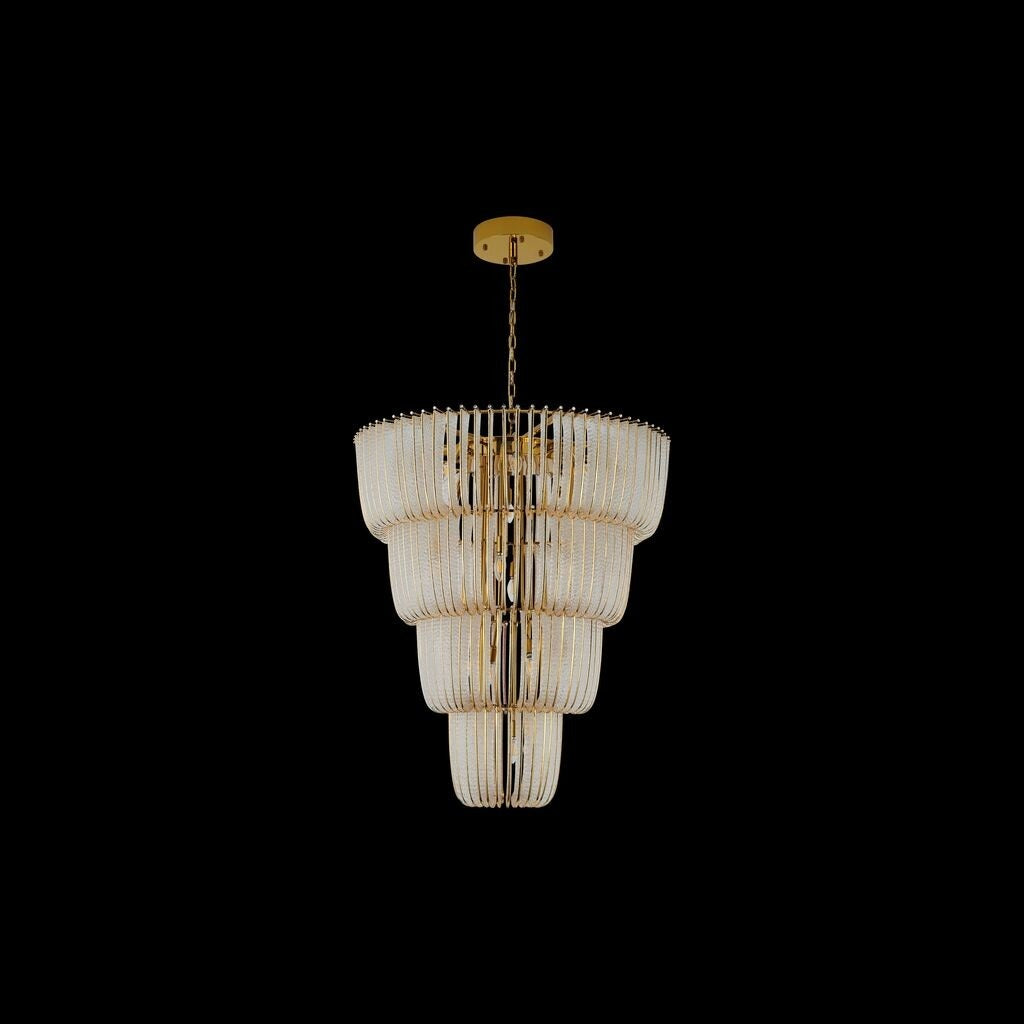 Golden - 4285-29 TG - 29 Light Chandelier - Shahi - Titanium Gold