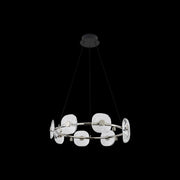 Golden - 5028-8 CH - LED Chandelier - Celestia - Chrome