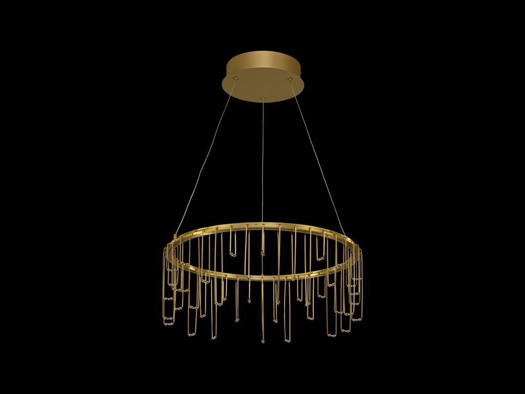 Golden - 5461-18 SSG - LED Chandelier - Lucerna - Stainless Steel Gold