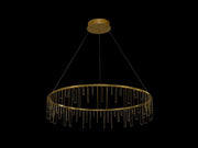 Golden - 5461-32 SSG - LED Chandelier - Lucerna - Stainless Steel Gold