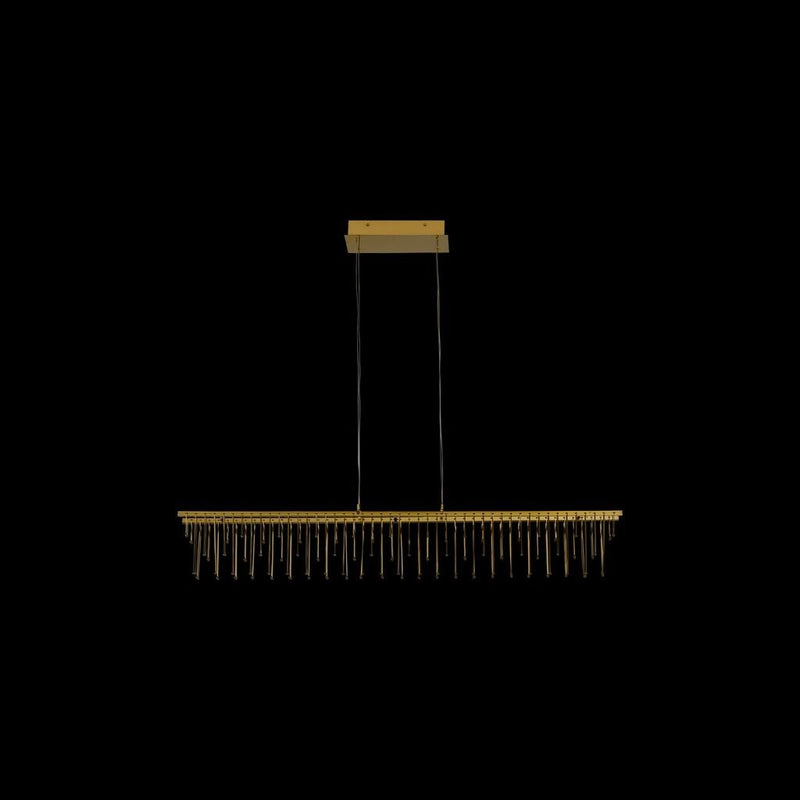 Golden - 5461-LP48 SSG - LED Linear Pendant - Lucerna - Stainless Steel Gold