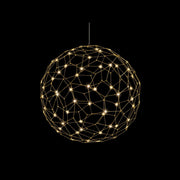Golden - 5462-32 NBS - LED Pendant - Spheris - Natural Brass