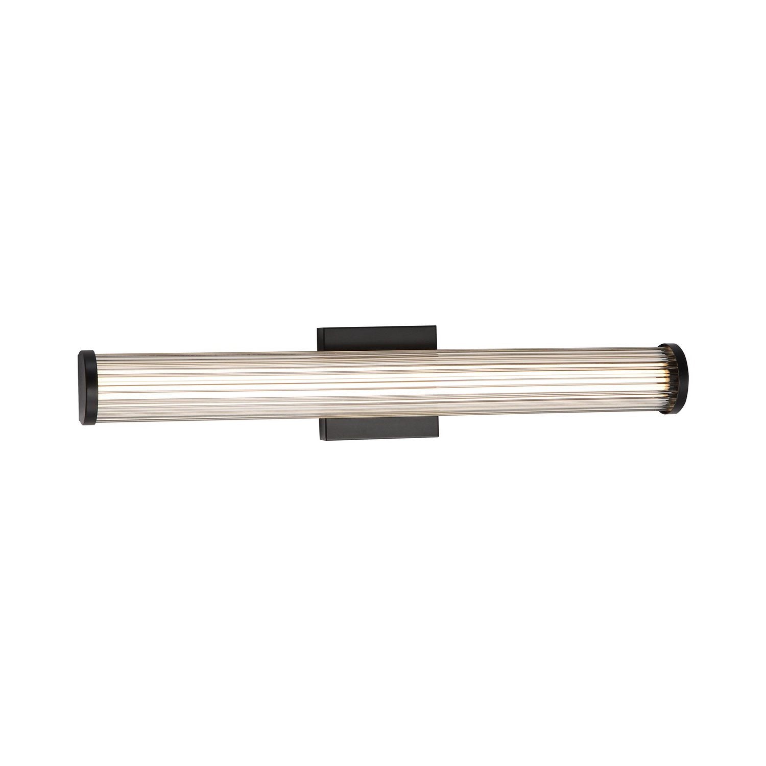 Golden - 5590-OWL24 BLK - LED Outdoor Wall Sconce - Rodara - Matte Black
