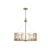 Golden - 6068-5 BCB - Five Light Chandelier - Marco - Brushed Champagne Bronze