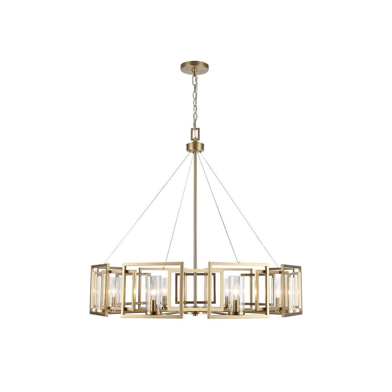 Golden - 6068-8 BCB - Eight Light Chandelier - Marco - Brushed Champagne Bronze