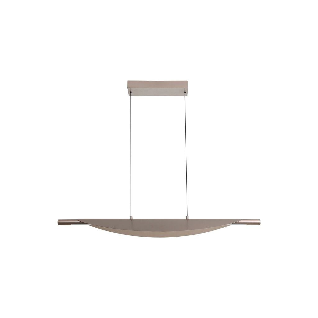 Golden - 6400-LP42 CS - LED Linear Pendant - Luma - Coffee Silver