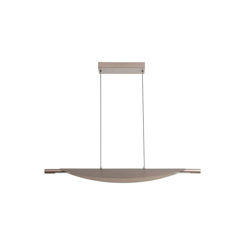 Golden - 6400-LP42 CS - LED Linear Pendant - Luma - Coffee Silver