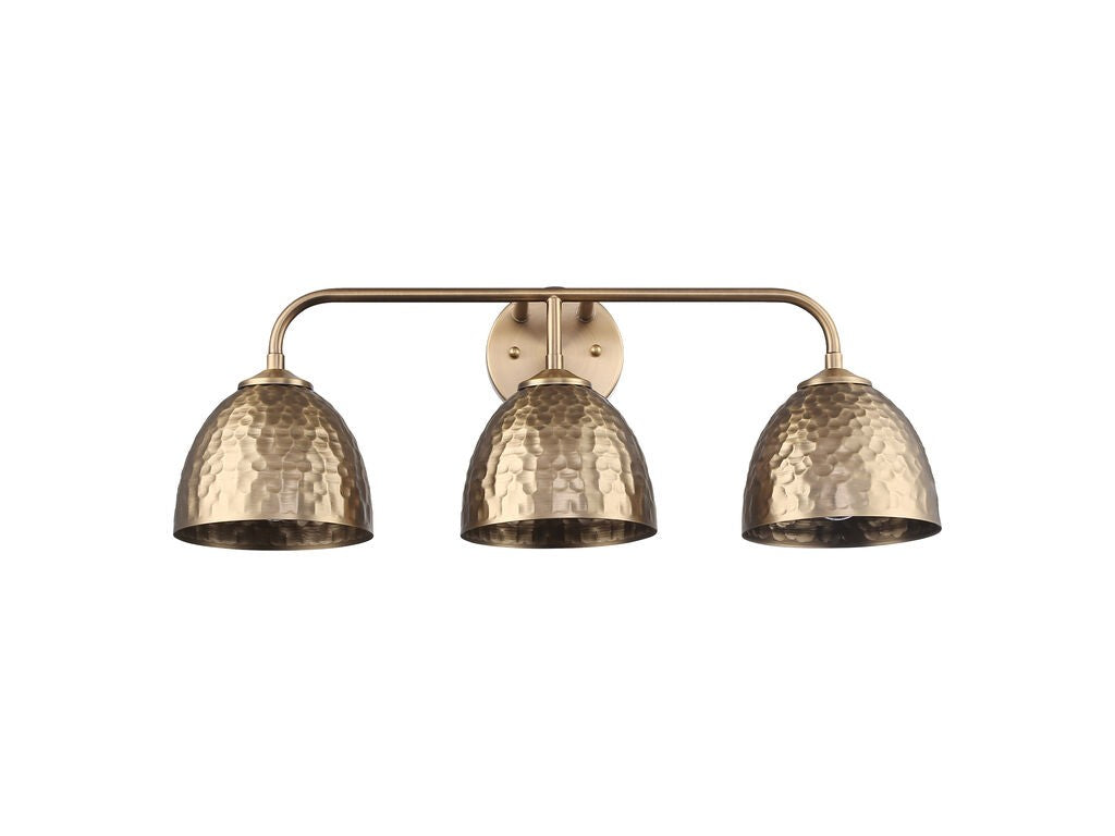 Golden - 6950-BA3 MBS-MBS - Three Light Vanity - Shepard - Modern Brass