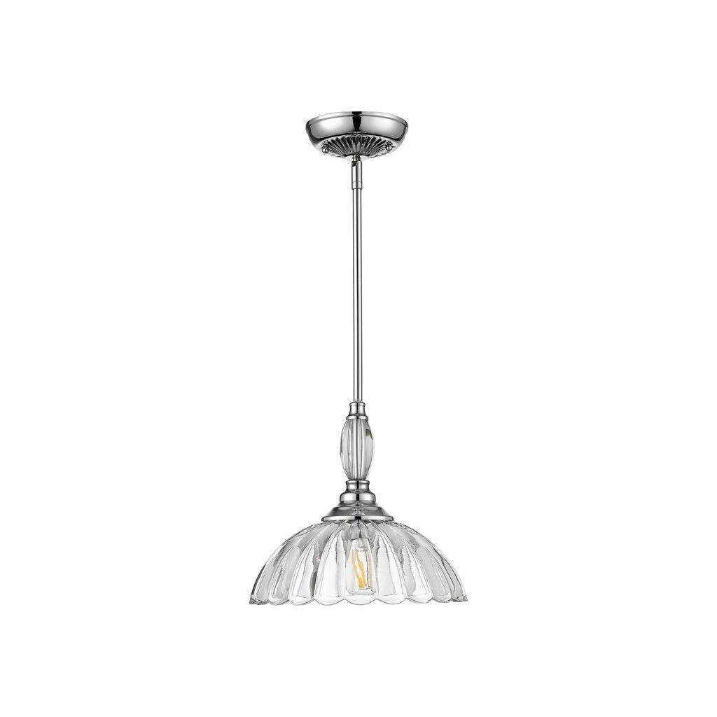 Golden - 6952-M CH-CLR - One Light Pendant - Audra - Chrome