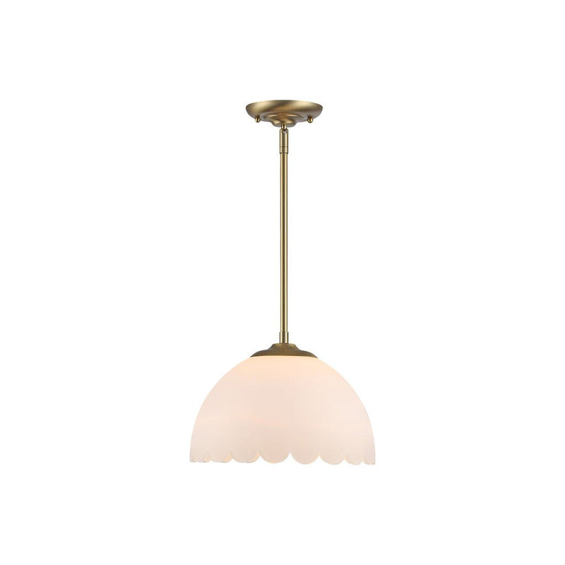 Golden - 6954-M BCB-OP - One Light Pendant - Dorinda - Brushed Champagne Bronze