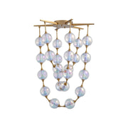 Golden - 9013-34 BCB - LED Pendant - Pearla - Brushed Champagne Bronze