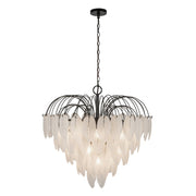 Artcraft - AC11782BK - 19 Light Chandelier - Alessia - Black