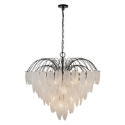 Artcraft - AC11783BK - 24 Light Chandelier - Alessia - Black