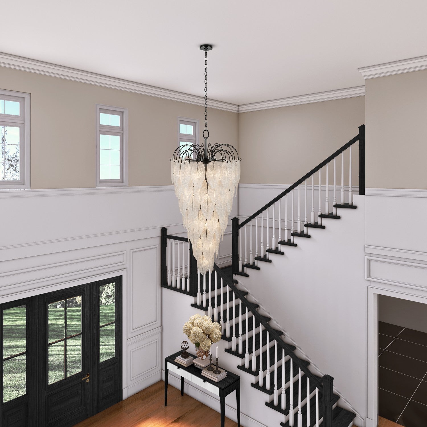 Artcraft - AC11784BK - 23 Light Chandelier - Alessia - Black