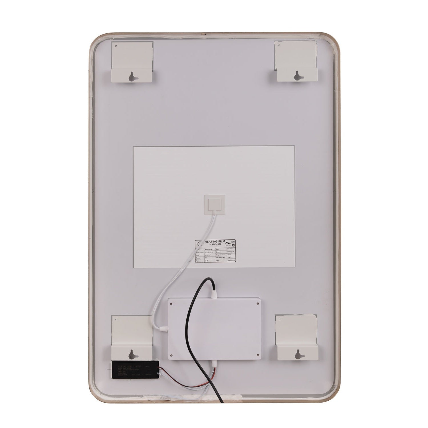 Craftmade - MIR2403RRT-SB3C - LED Mirror - Monica - Satin Brass