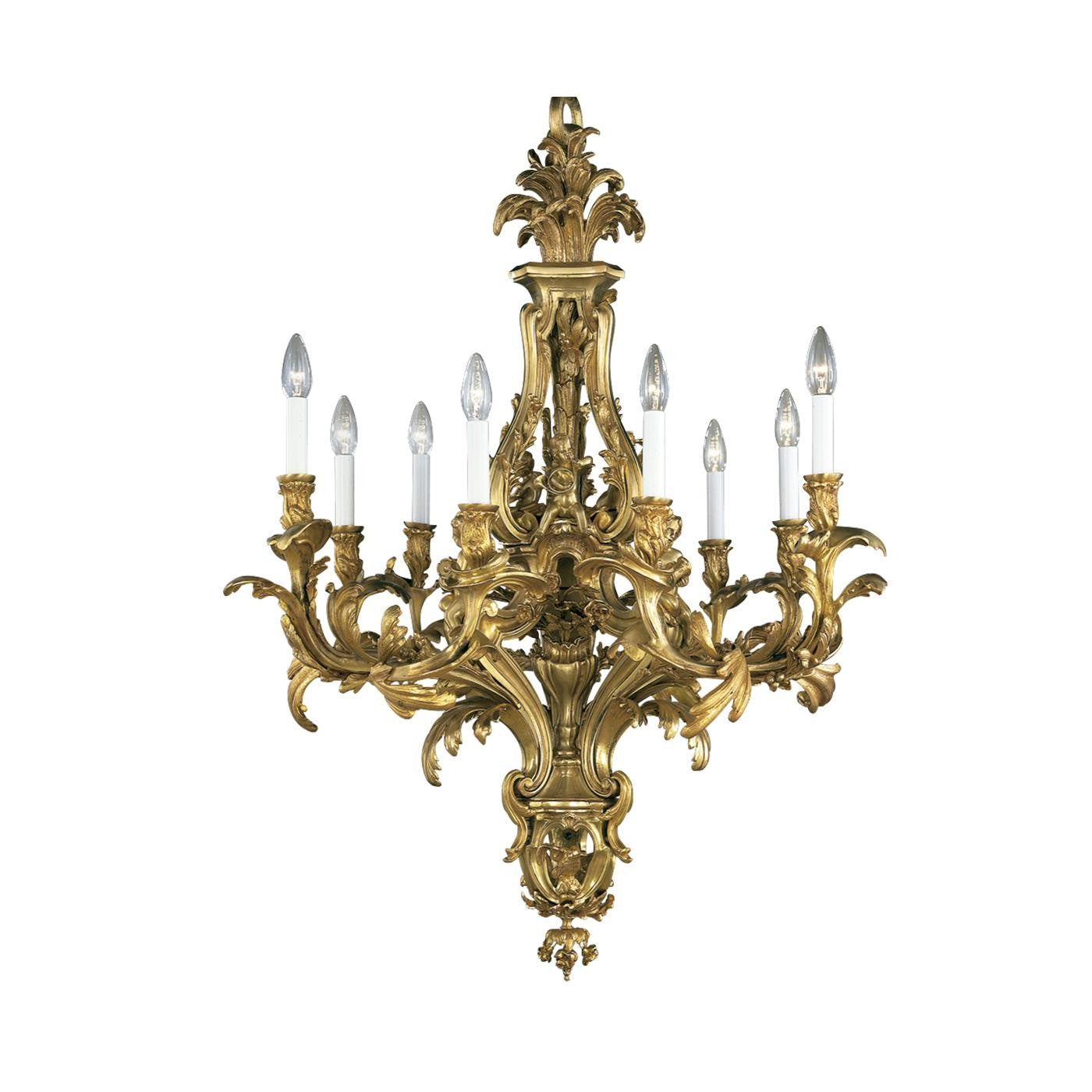 Fine Art Handcrafted Lighting - 02400-0-55 - LED Chandelier - Mariner Luxury - French Gold