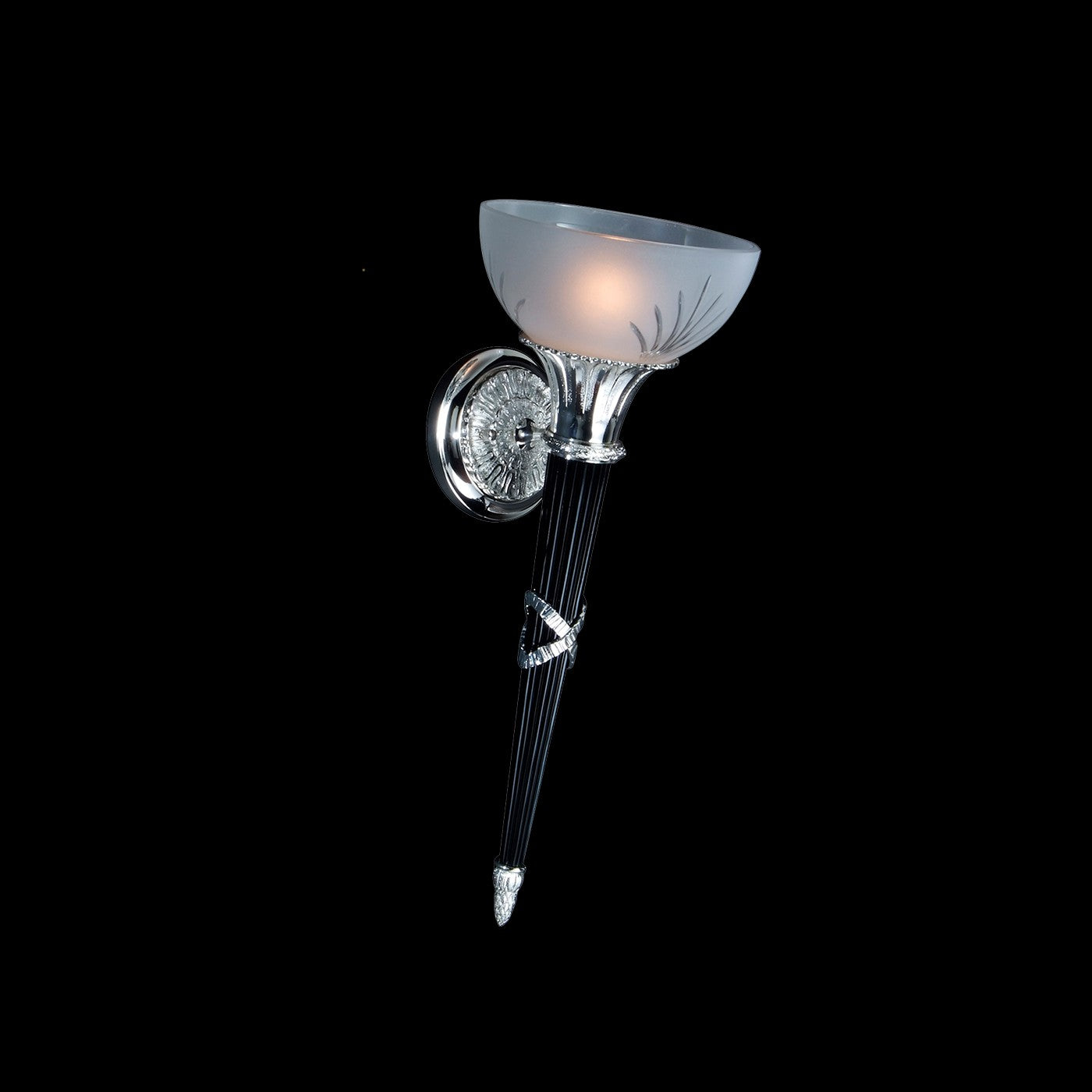 Fine Art Handcrafted Lighting - 18490-0-49 - LED Wall Sconce - Mariner Luxury - Antique Silver Plated