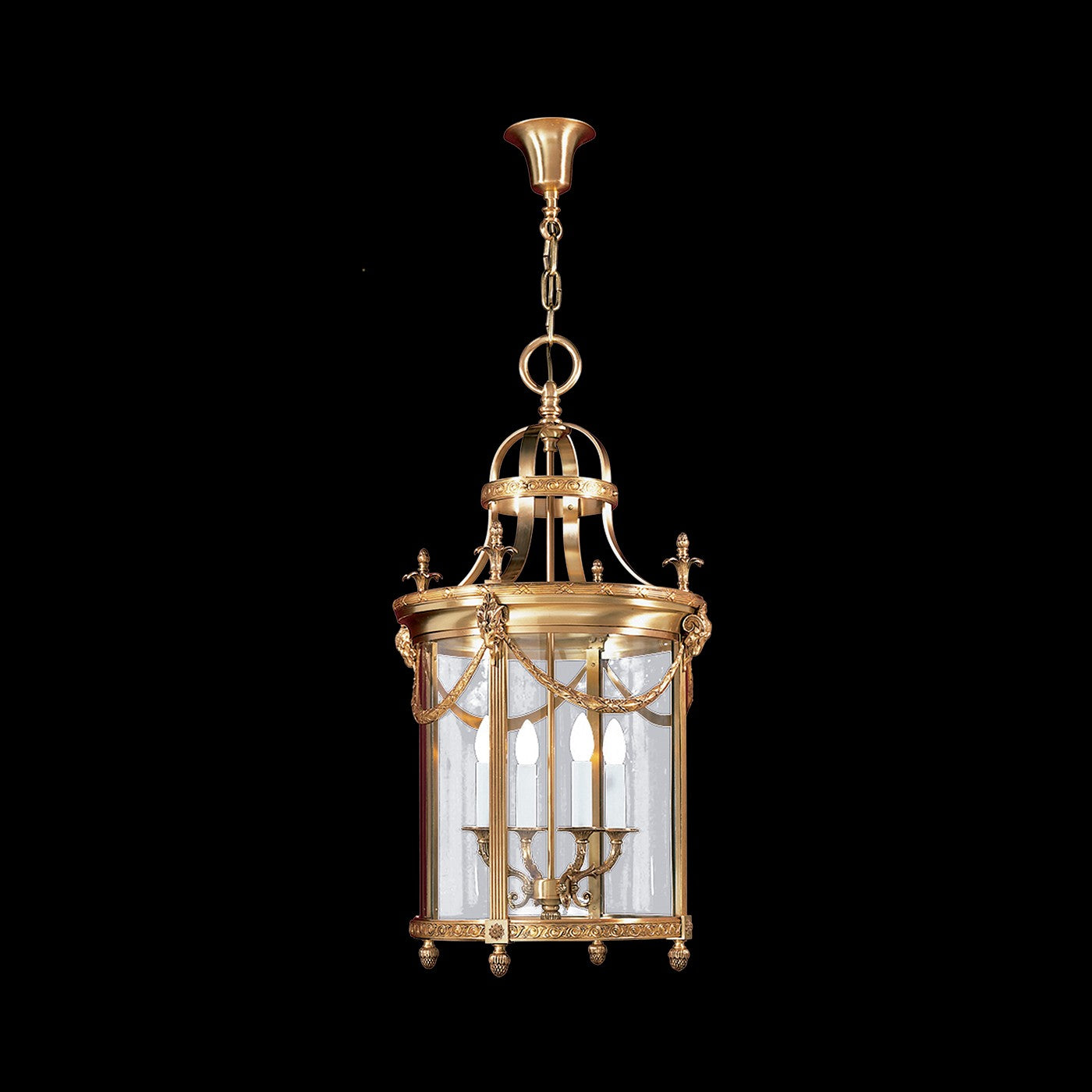 Fine Art Handcrafted Lighting - 18833-0-55 - LED Pendant - Mariner Luxury - French Gold