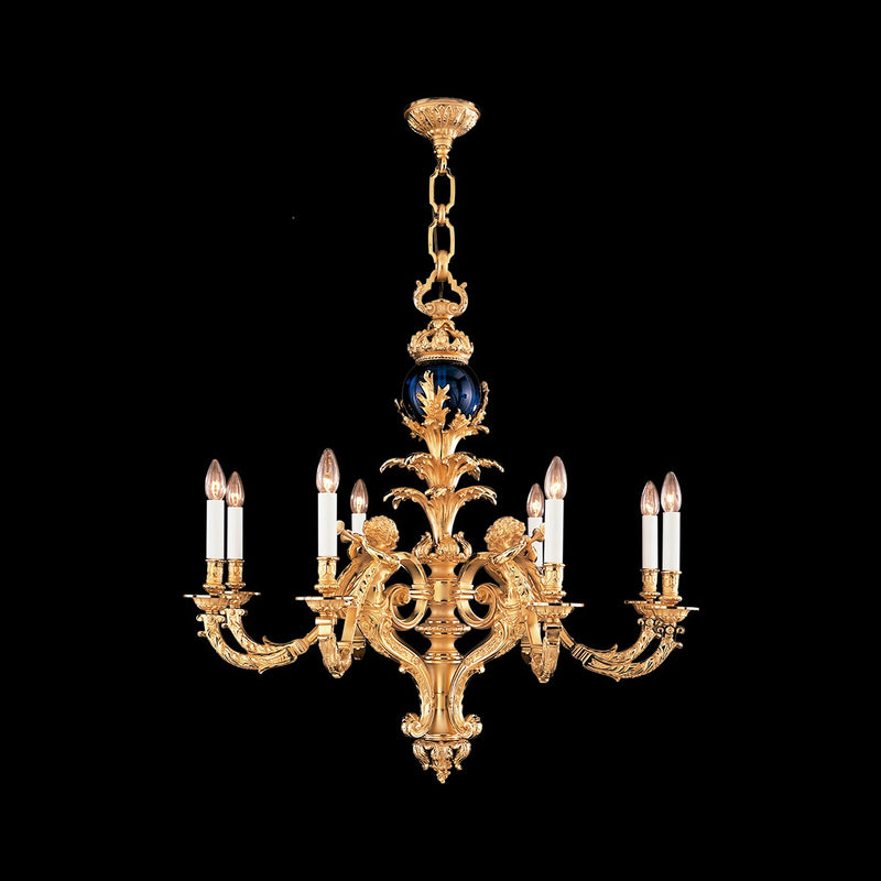 Fine Art Handcrafted Lighting - 18933-0-231 - LED Chandelier - Mariner Luxury - Antique Gold Plated
