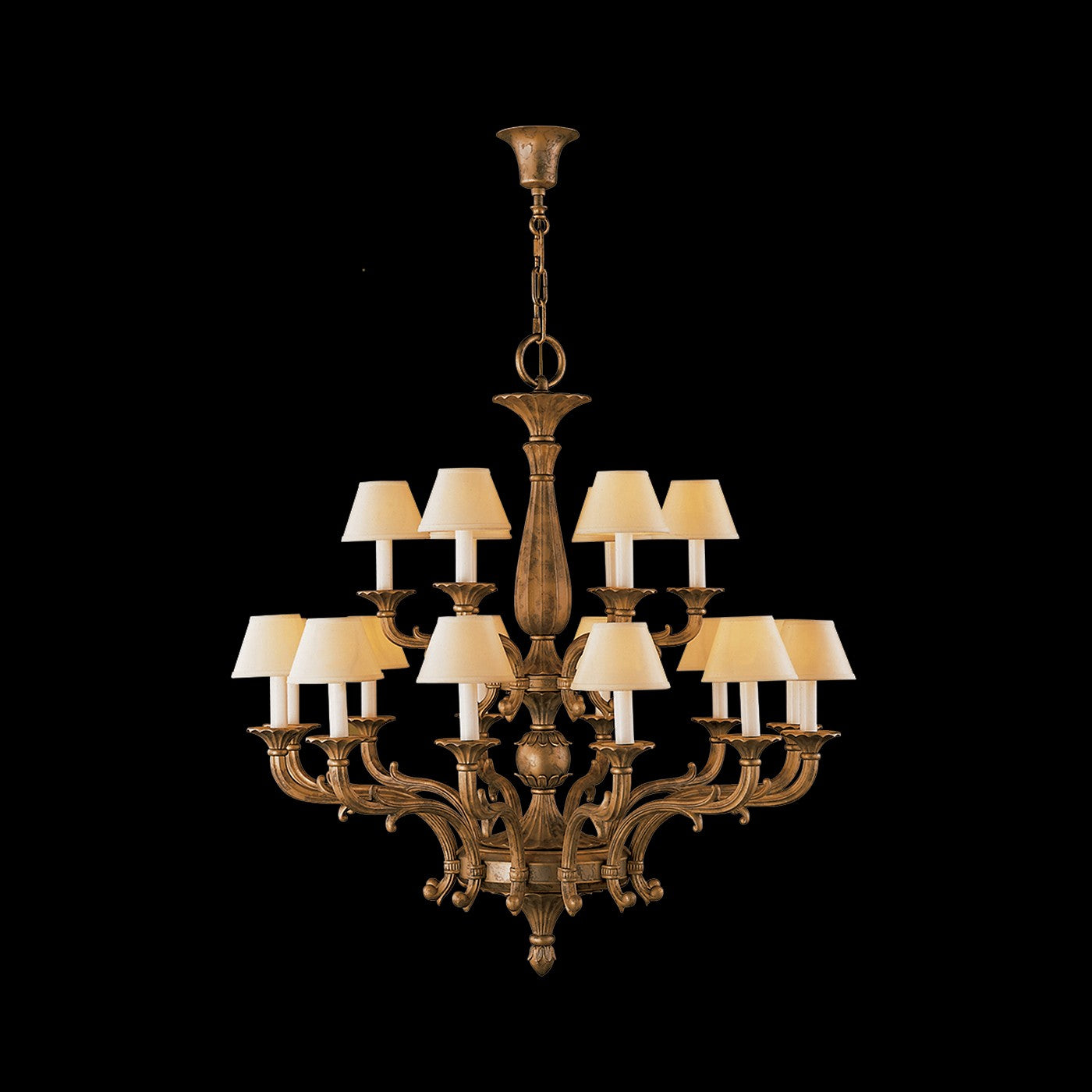 Fine Art Handcrafted Lighting - 19067-0-316 - LED Chandelier - Mariner Luxury - Aged Bronze