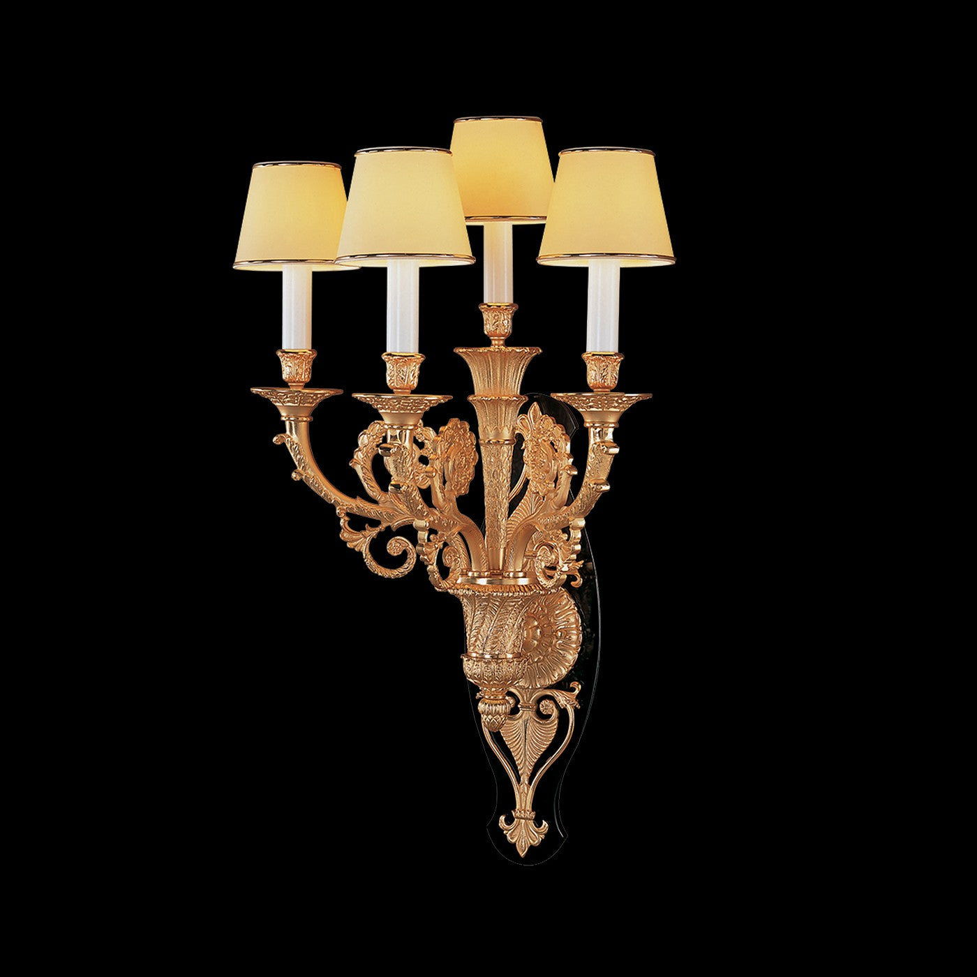 Fine Art Handcrafted Lighting - 19100-0-55 - LED Wall Sconce - Mariner Luxury - French Gold