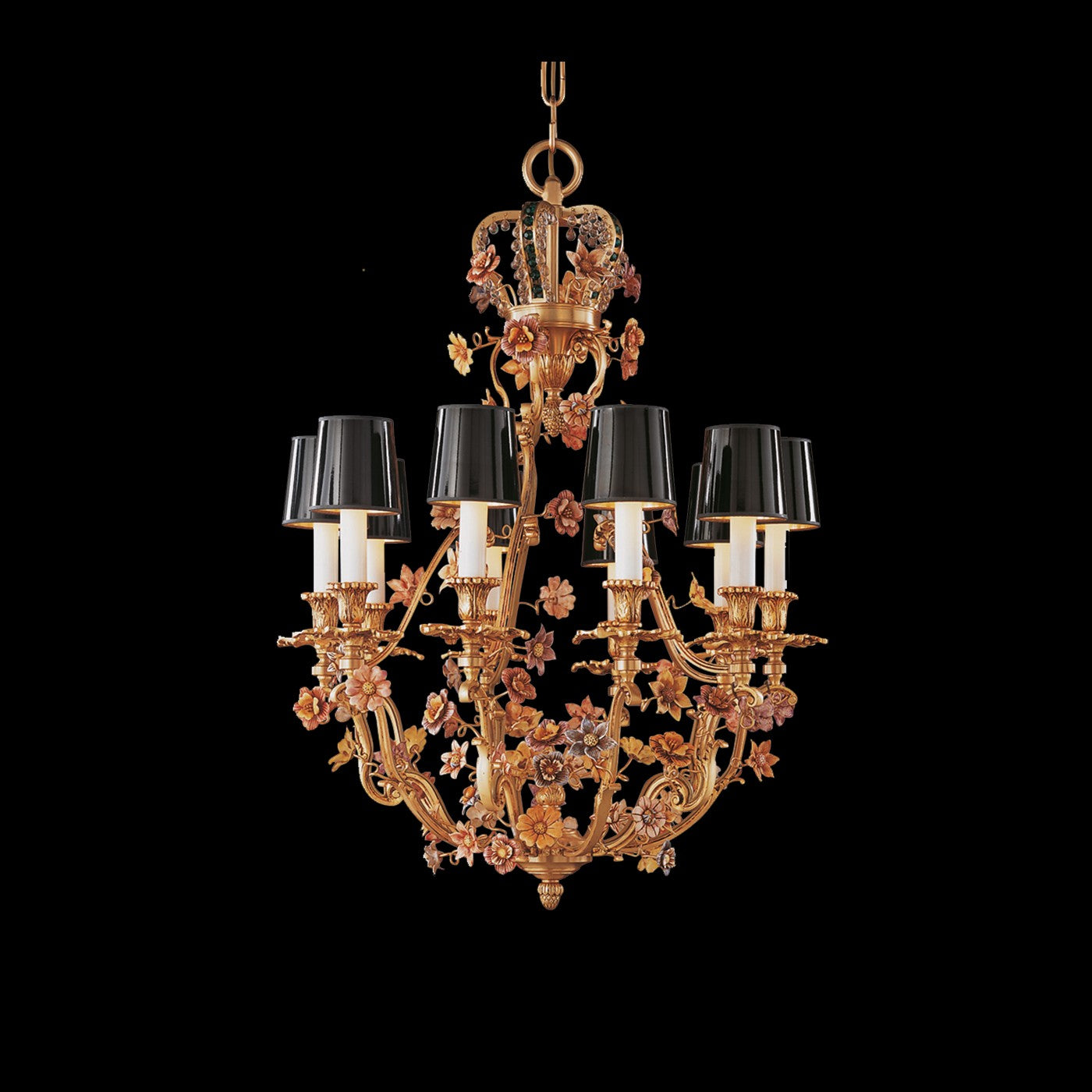 Fine Art Handcrafted Lighting - 19112-0-55 - LED Chandelier - Mariner Luxury - French Gold