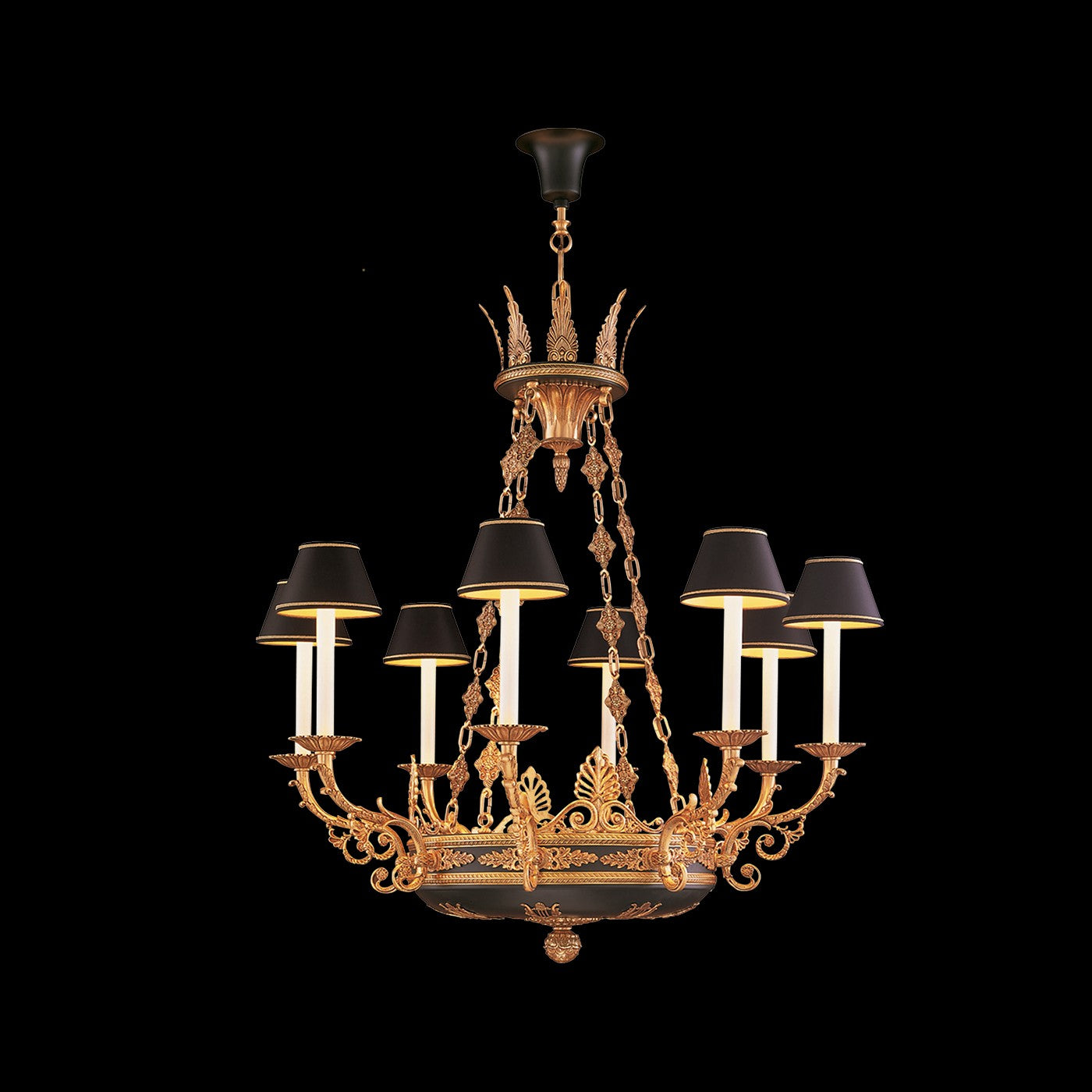 Fine Art Handcrafted Lighting - 19197-0-55 - LED Chandelier - Mariner Luxury - French Gold
