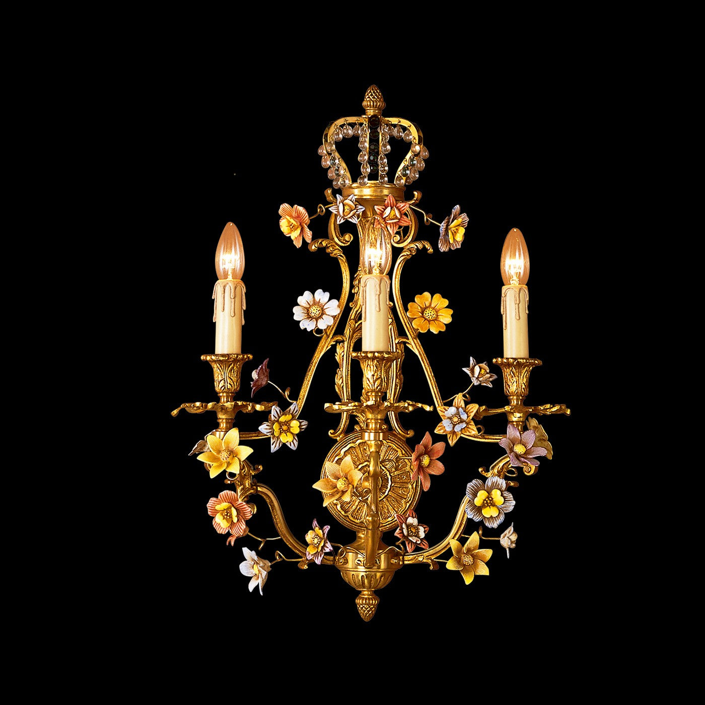 Fine Art Handcrafted Lighting - 19328-0-55 - LED Wall Sconce - Mariner Luxury - French Gold