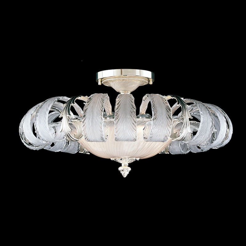 Fine Art Handcrafted Lighting - 19385-0-387 - LED Flush Mount - Mariner Luxury - Antique Silver Plated