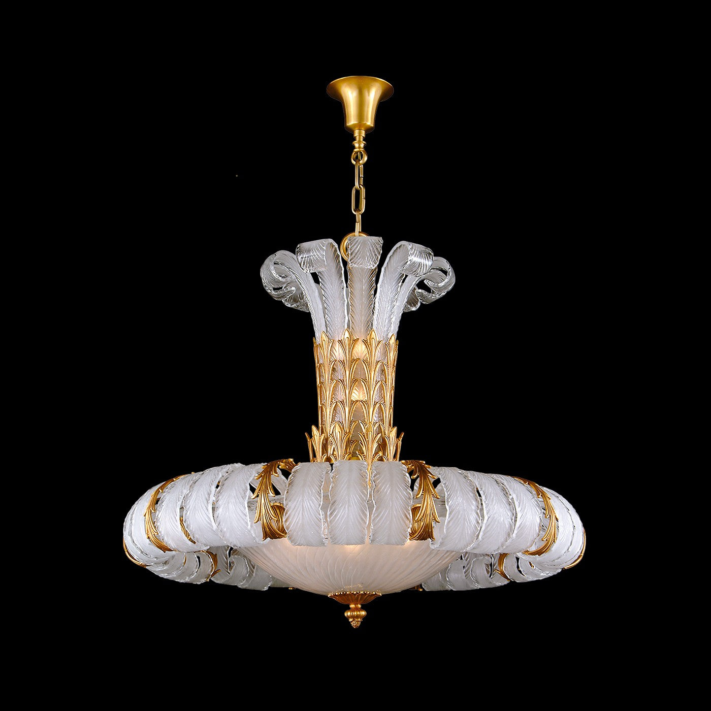 Fine Art Handcrafted Lighting - 19465-0-55 - LED Chandelier - Mariner Luxury - French Gold
