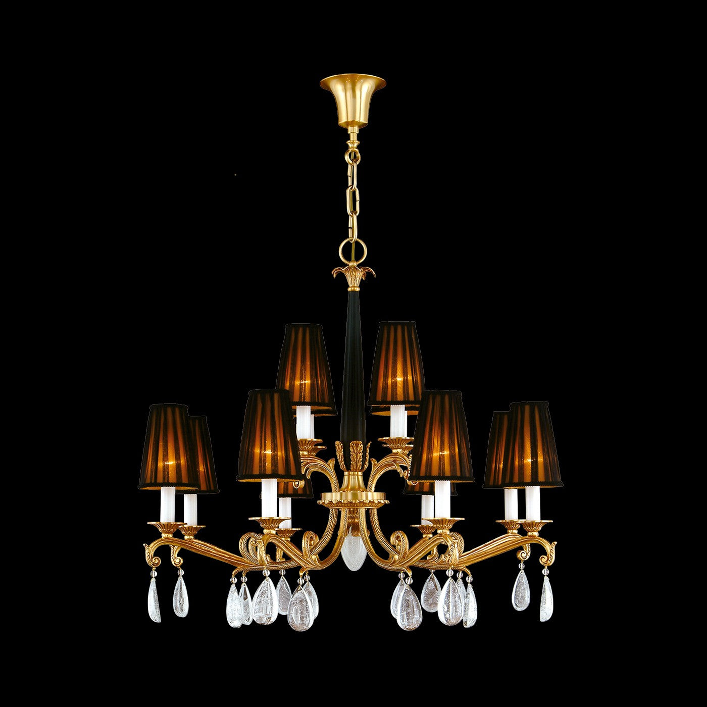 Fine Art Handcrafted Lighting - 19491-0-55 - LED Chandelier - Mariner Luxury - French Gold