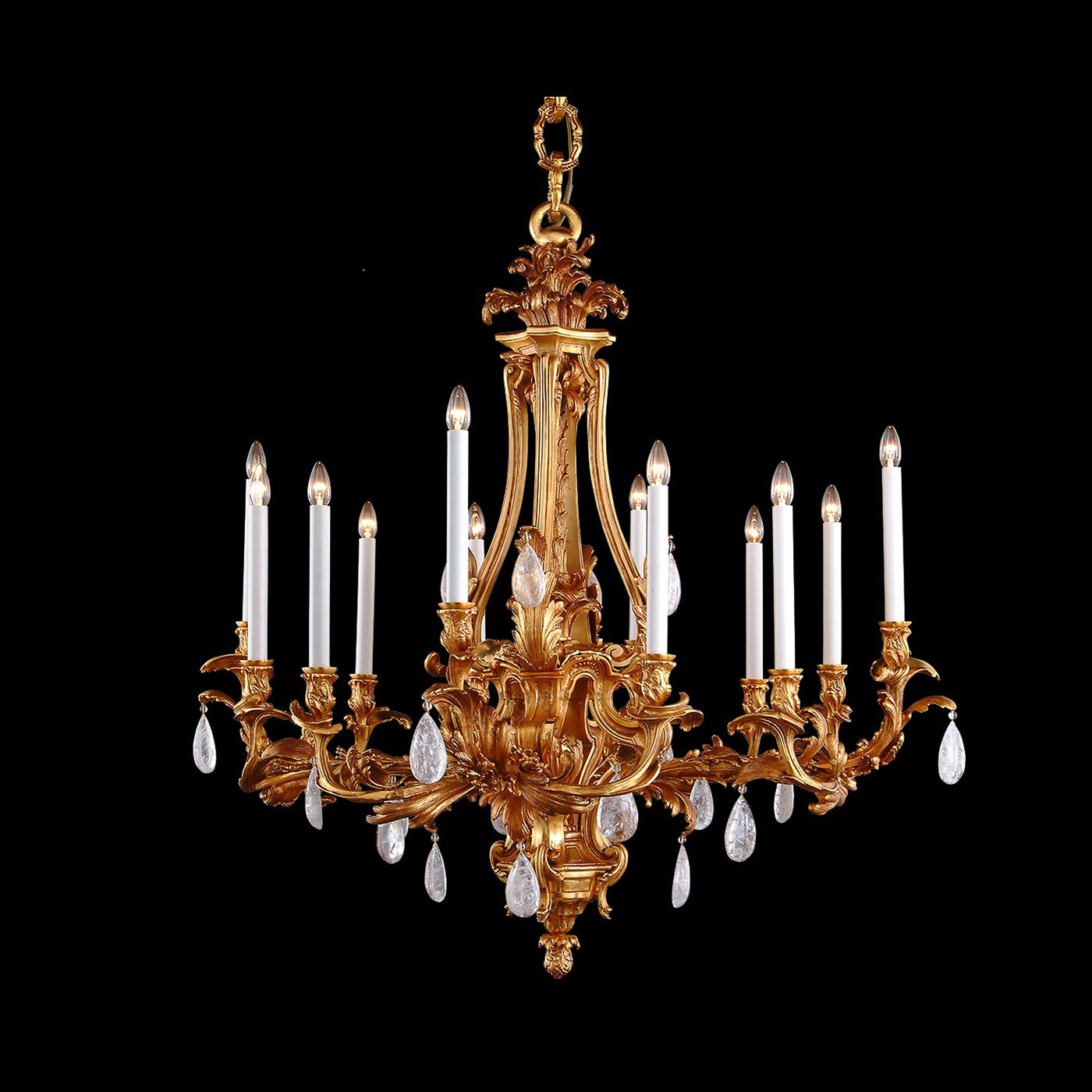 Fine Art Handcrafted Lighting - 19559-0-55 - LED Chandelier - Mariner Luxury - French Gold