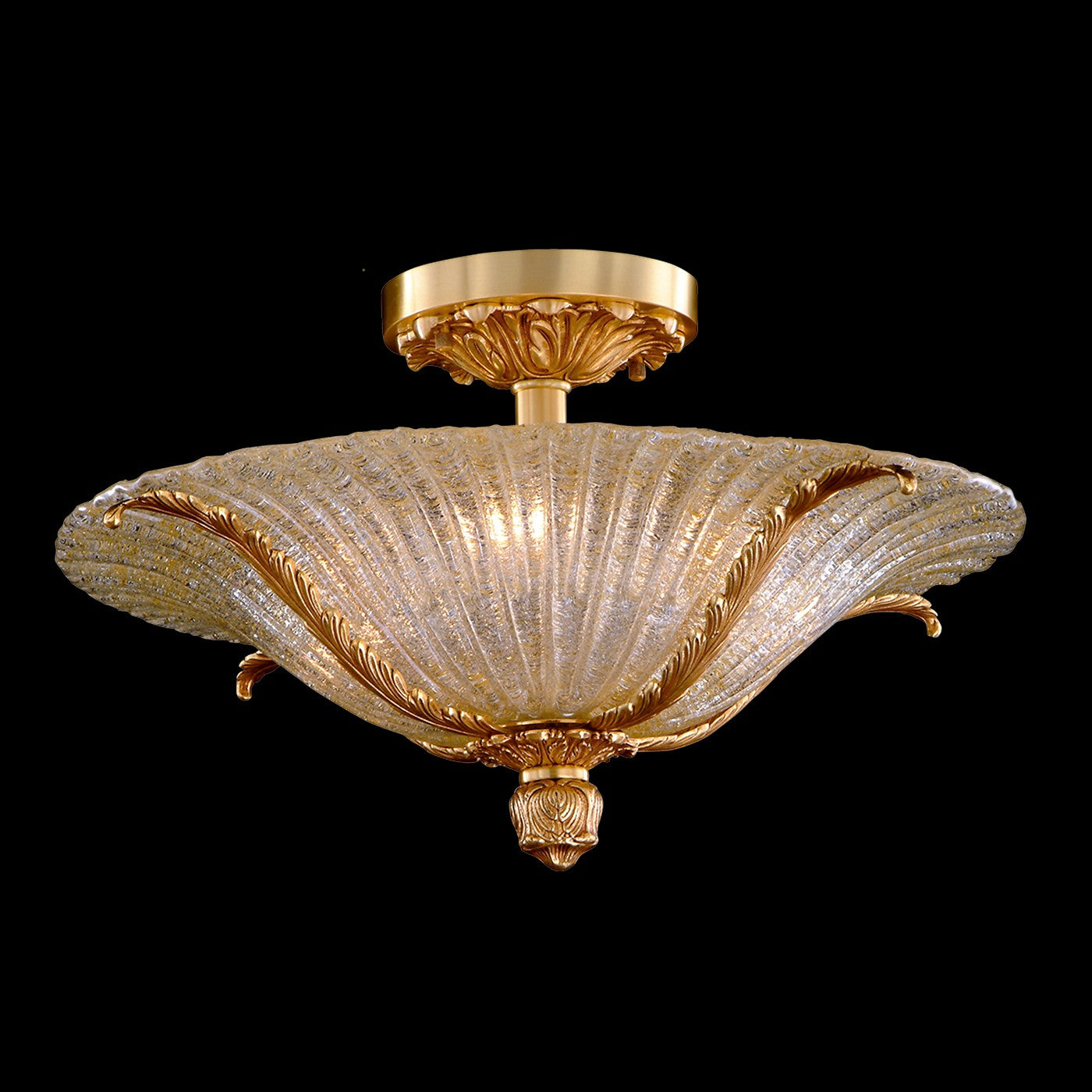Fine Art Handcrafted Lighting - 19615-0-55 - LED Flush Mount - Mariner Luxury - French Gold