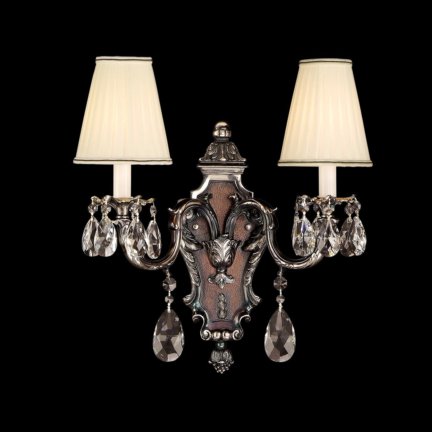 Fine Art Handcrafted Lighting - 19882-0-56 - LED Wall Sconce - Mariner Luxury - Old Silver