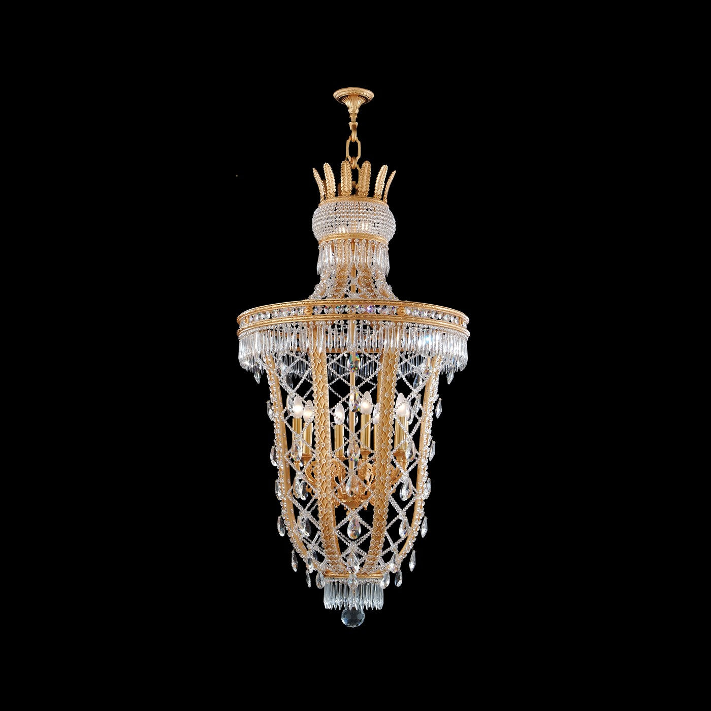 Fine Art Handcrafted Lighting - 19928-0-231 - LED Pendant - Mariner Luxury - Antique Gold Plated