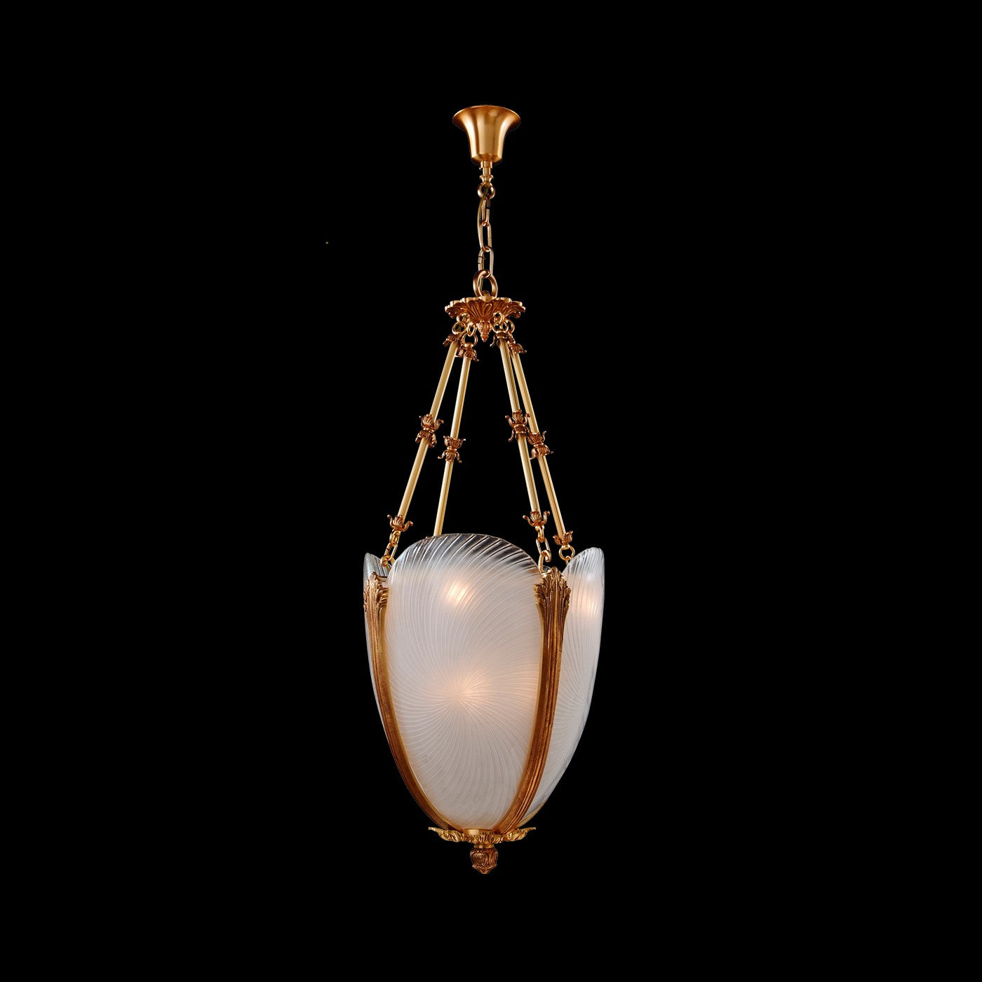 Fine Art Handcrafted Lighting - 19973-0-55 - LED Pendant - Mariner Luxury - French Gold